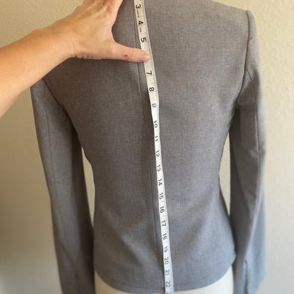 BCBG Maxazria Gray Blazer - Picture 8 of 16